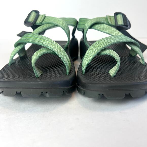 Chaco Green and Black Women's Sandals - Picture 2 of 10